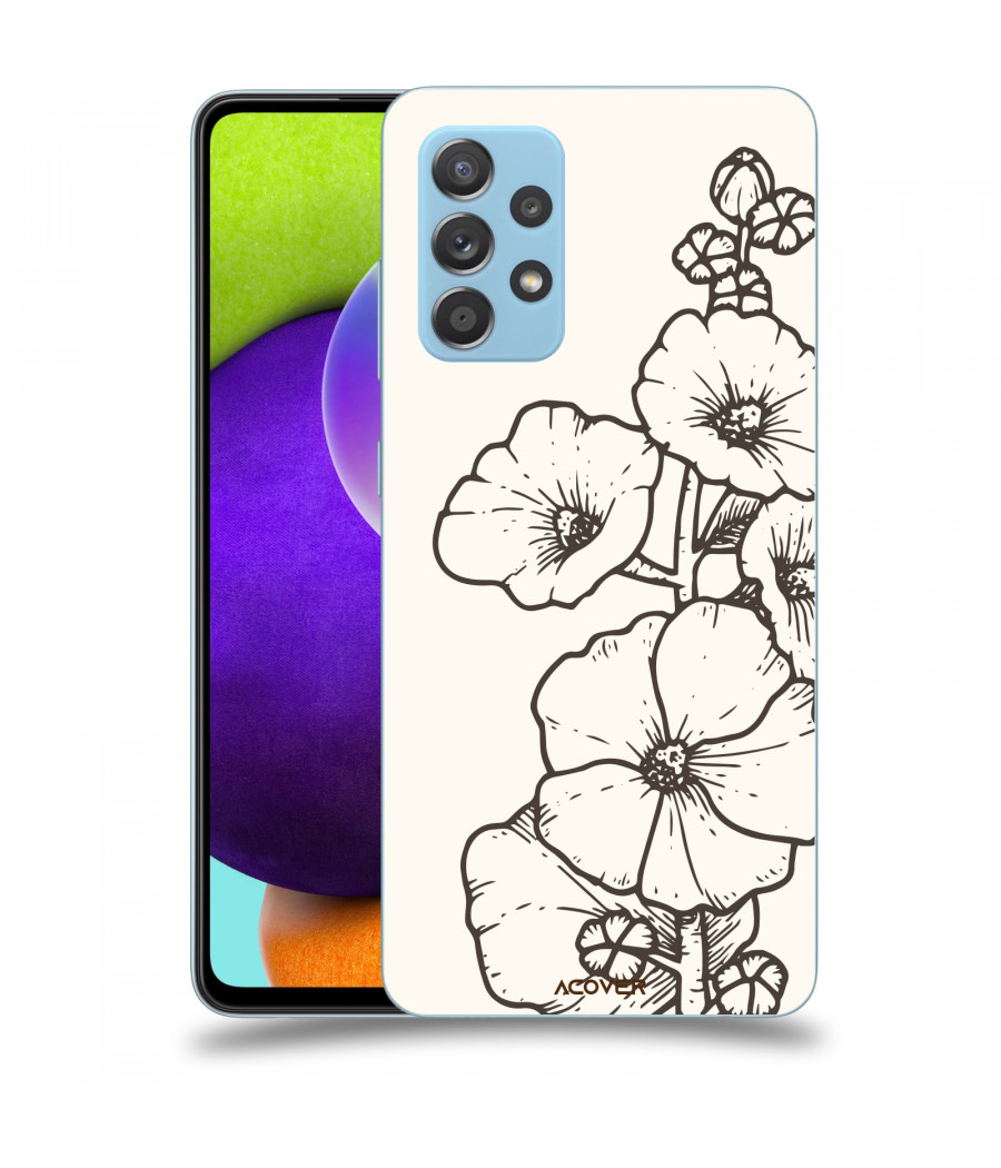 ACOVER Kryt na mobil Samsung Galaxy A52 A525F s motivem Flower