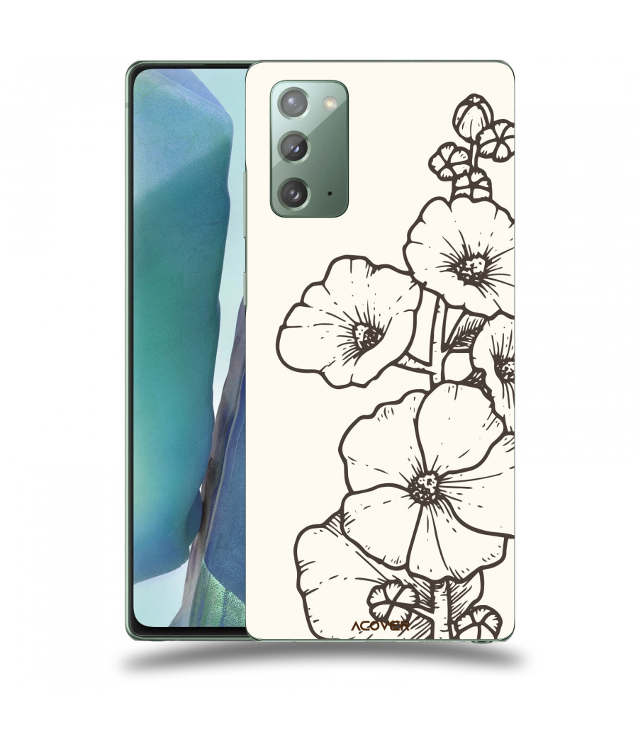ACOVER Kryt na mobil Samsung Galaxy Note 20 s motivem Flower