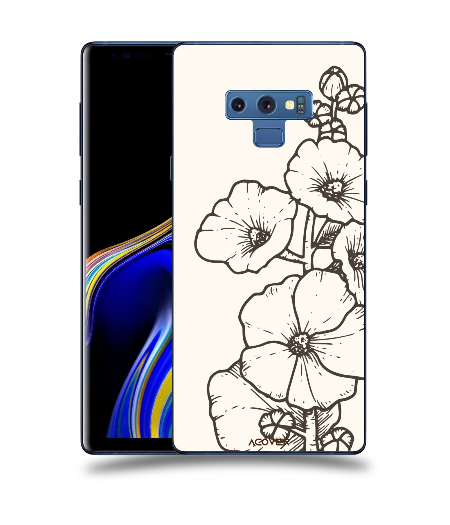 ACOVER Kryt na mobil Samsung Galaxy Note 9 N960F s motivem Flower