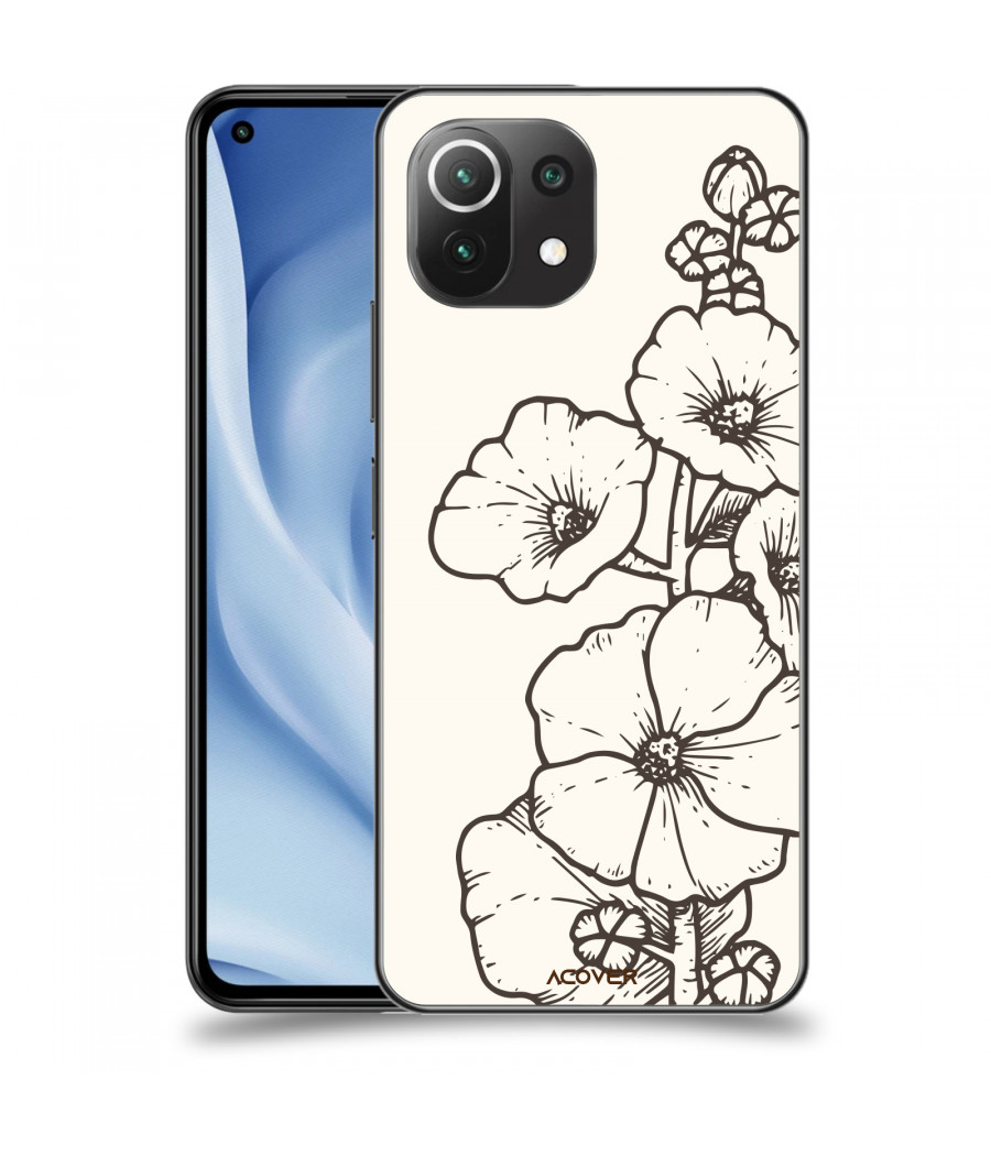 ACOVER Kryt na mobil Xiaomi Mi 11 Lite s motivem Flower