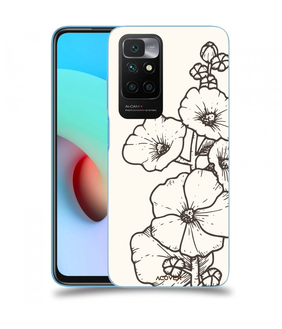 ACOVER Kryt na mobil Xiaomi Redmi 10 (2022) s motivem Flower