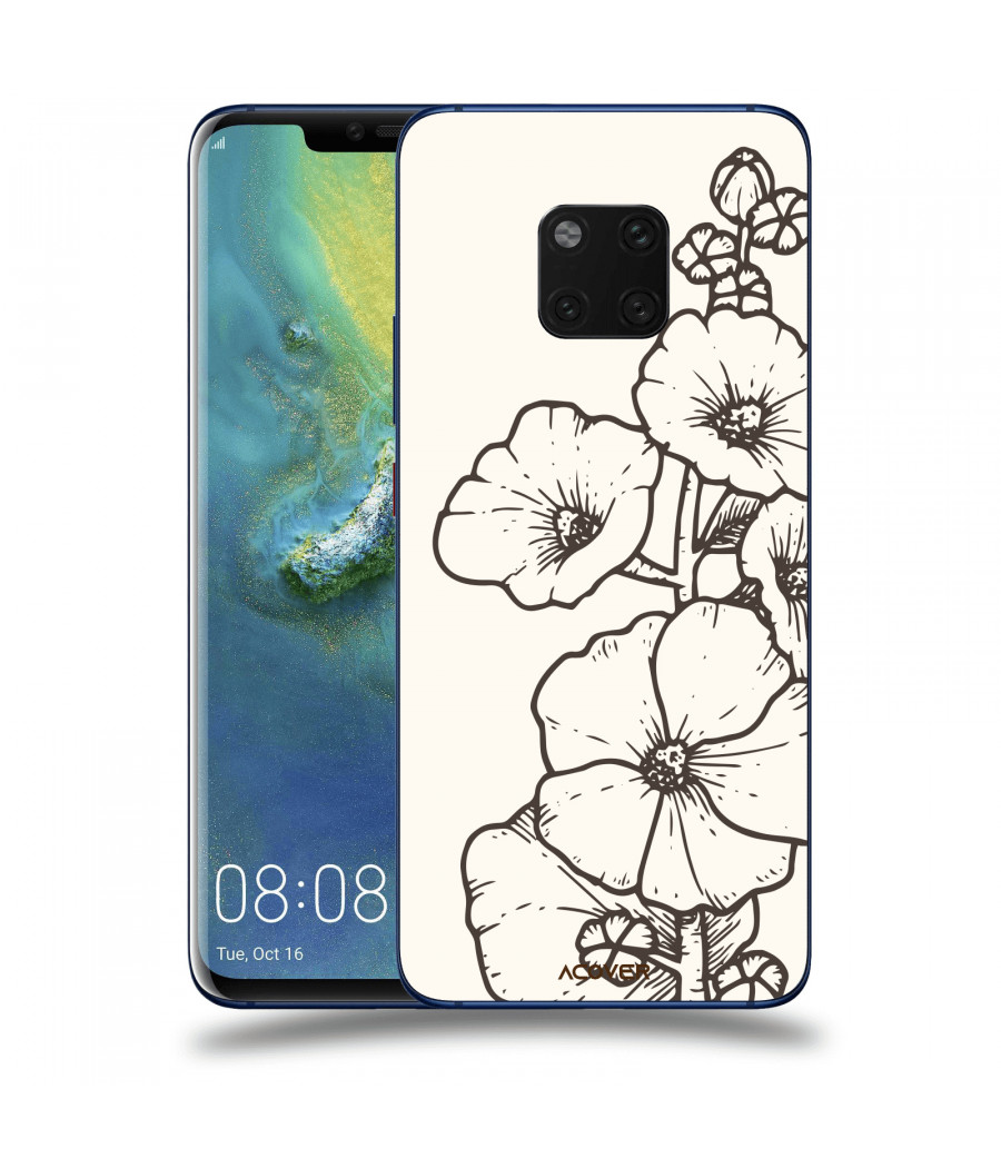 ACOVER Kryt na mobil Huawei Mate 20 Pro s motivem Flower
