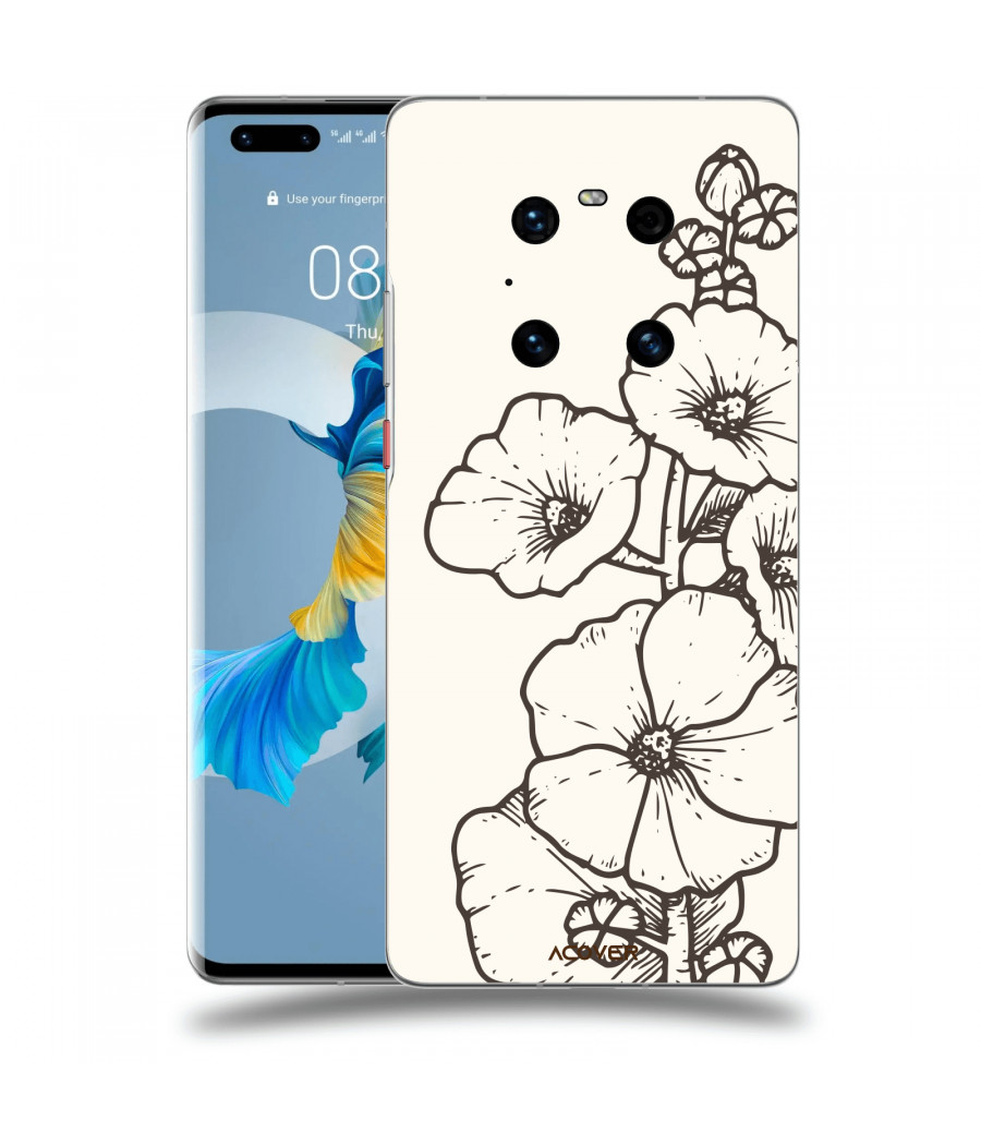ACOVER Kryt na mobil Huawei Mate 40 Pro s motivem Flower