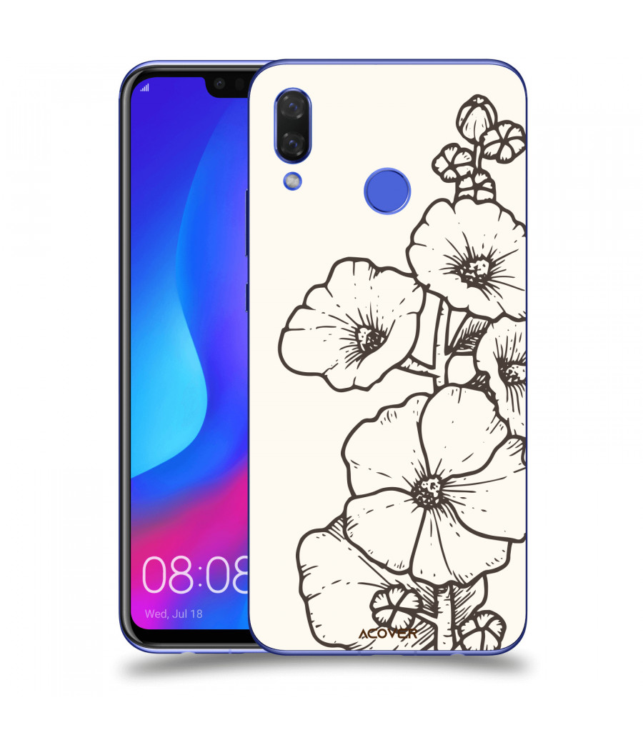 ACOVER Kryt na mobil Huawei Nova 3 s motivem Flower