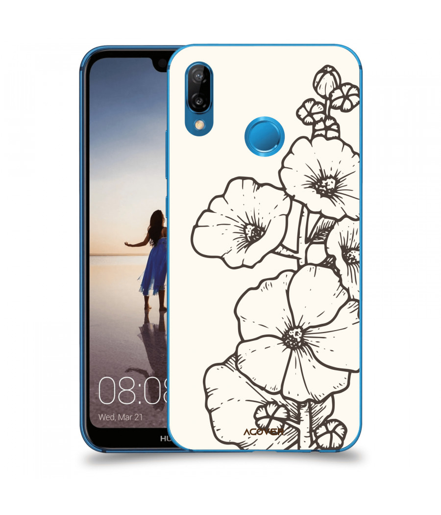 ACOVER Kryt na mobil Huawei P20 Lite s motivem Flower