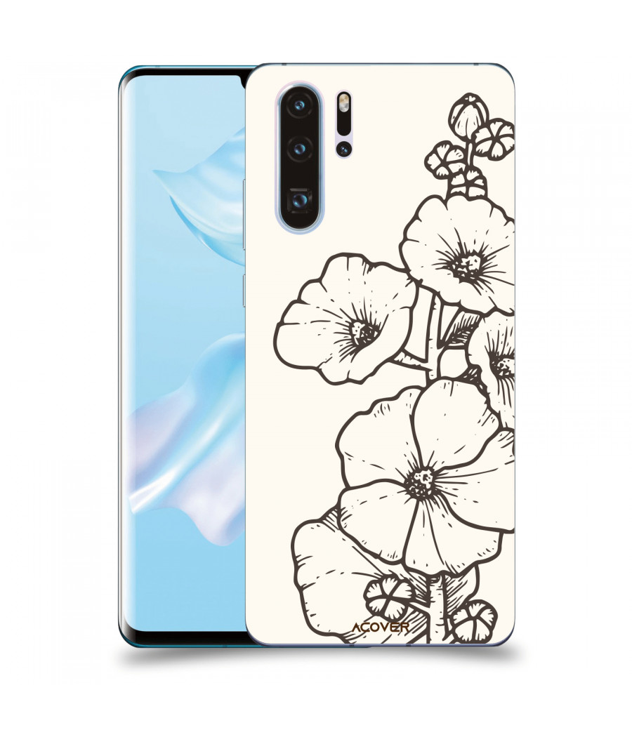 ACOVER Kryt na mobil Huawei P30 s motivem Flower