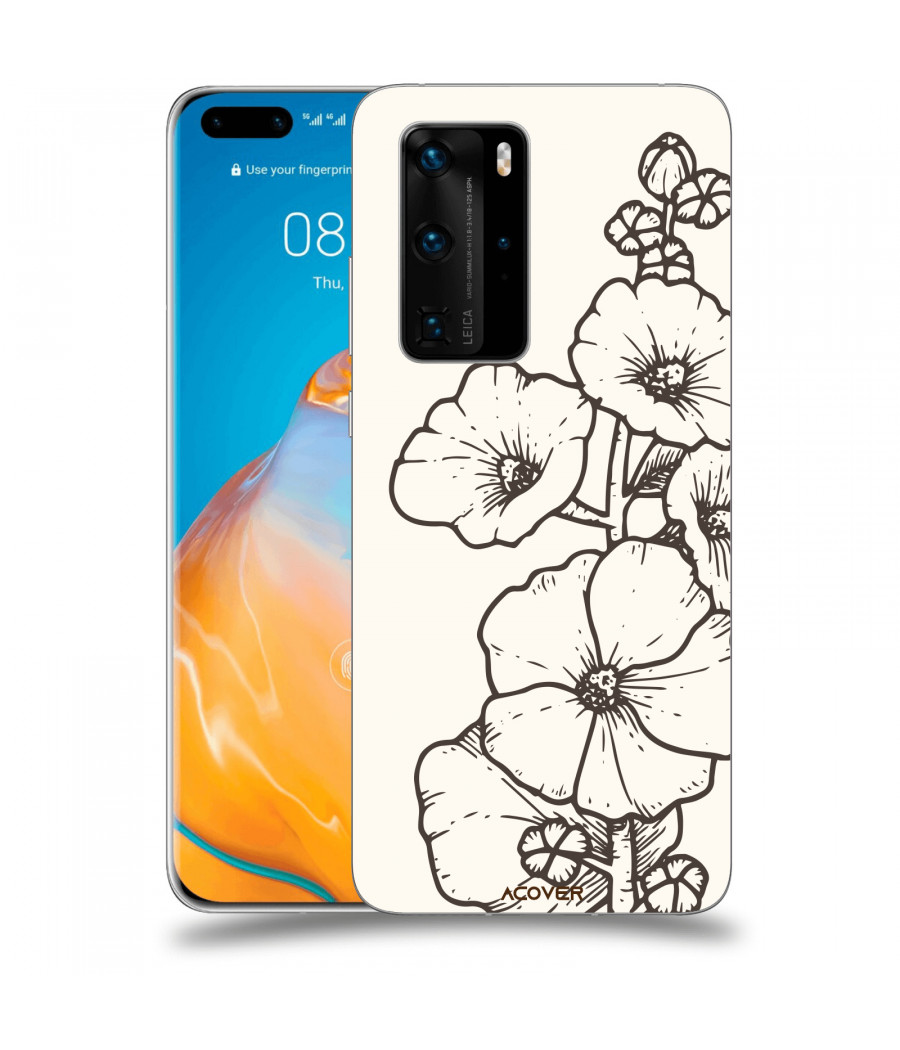 ACOVER Kryt na mobil Huawei P40 s motivem Flower