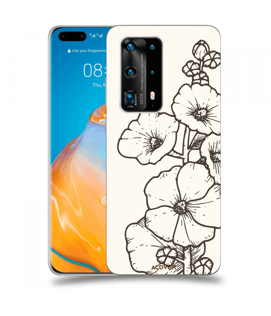 ACOVER Kryt na mobil Huawei P40 Pro s motivem Flower