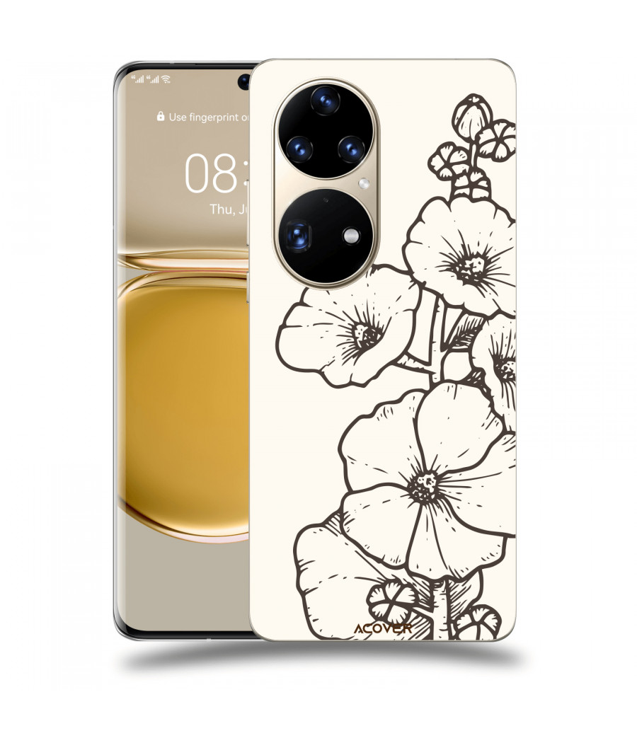 ACOVER Kryt na mobil Huawei P50 s motivem Flower