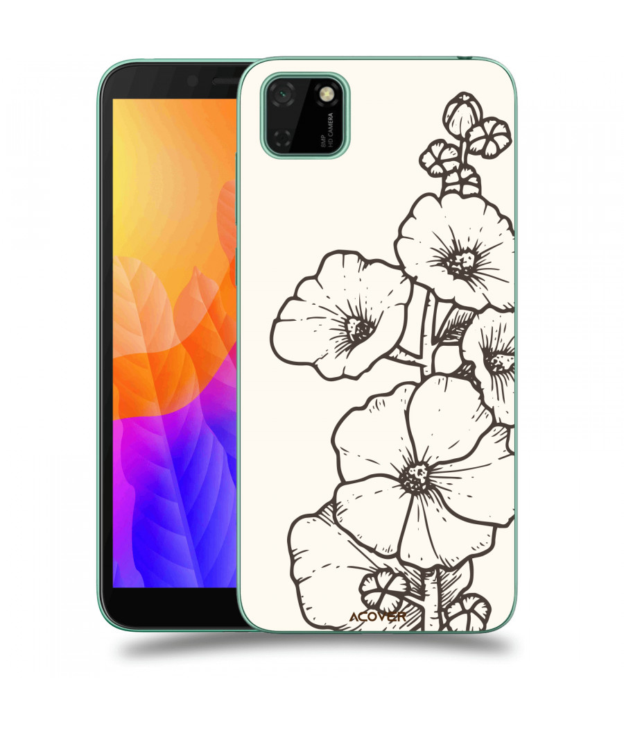 ACOVER Kryt na mobil Huawei Y5P s motivem Flower