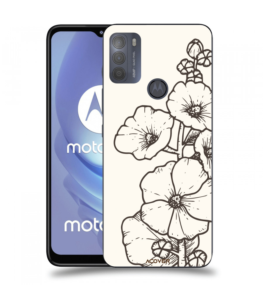 ACOVER Kryt na mobil Motorola Moto G50 s motivem Flower