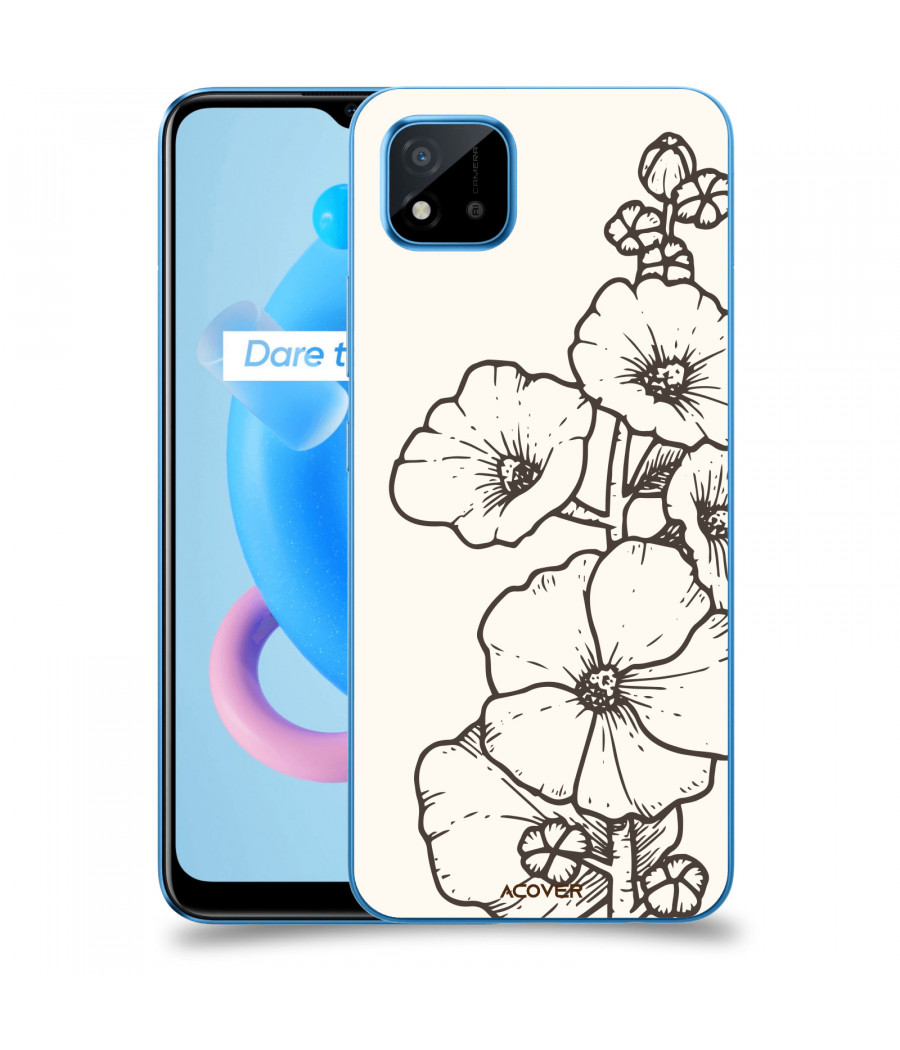ACOVER Kryt na mobil Realme C11 (2021) s motivem Flower