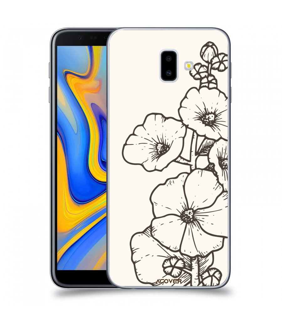 ACOVER Kryt na mobil Samsung Galaxy J6+ J610F s motivem Flower