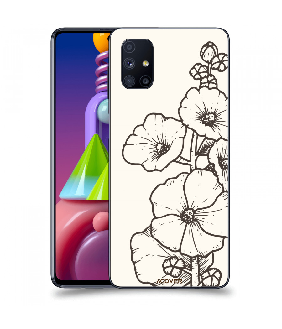 ACOVER Kryt na mobil Samsung Galaxy M51 M515F s motivem Flower