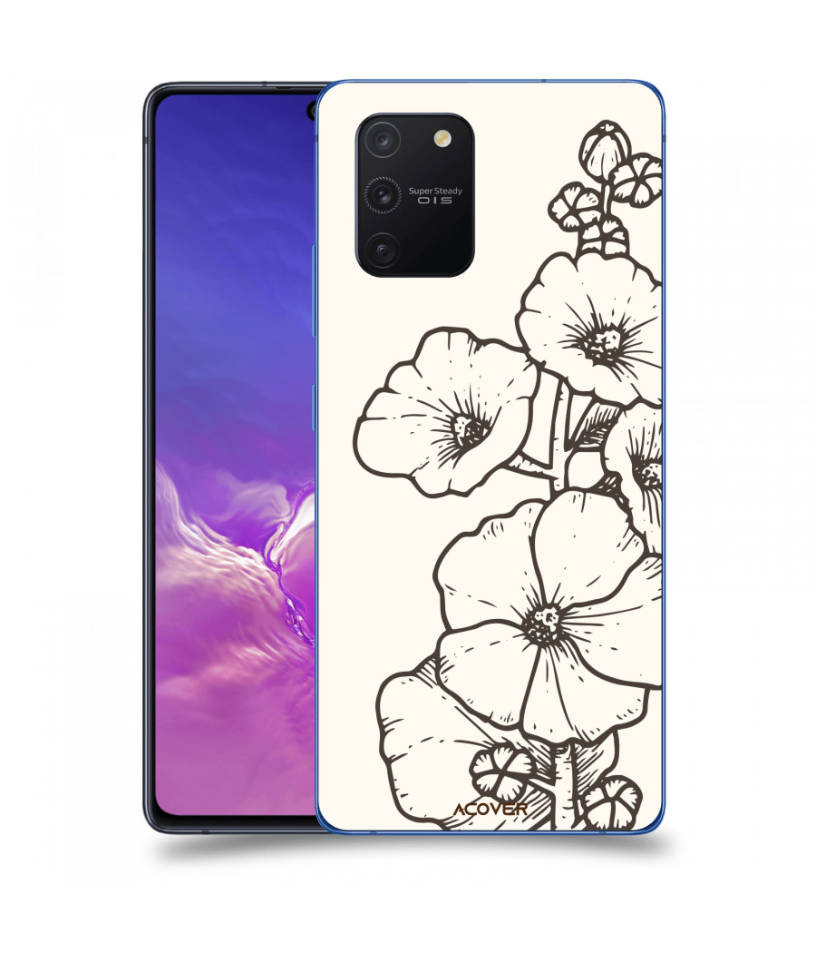 ACOVER Kryt na mobil Samsung Galaxy S10 Lite s motivem Flower