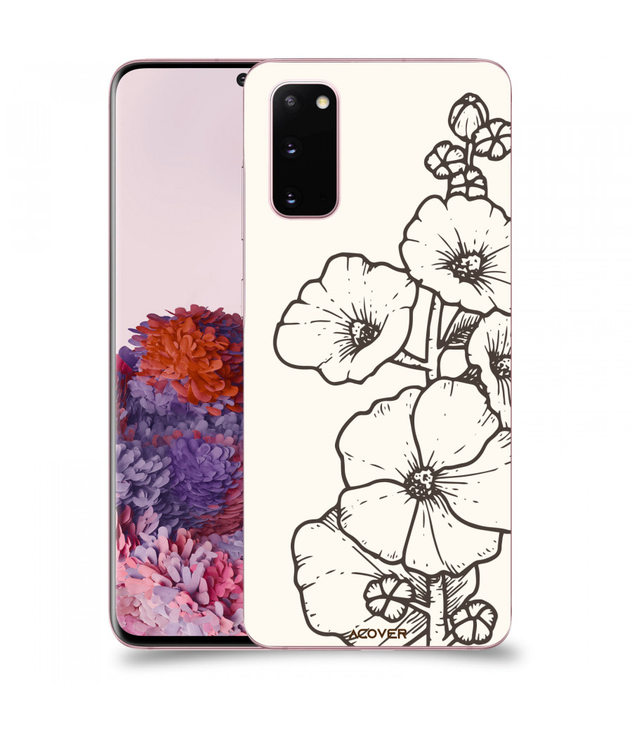 ACOVER Kryt na mobil Samsung Galaxy S20 G980F s motivem Flower
