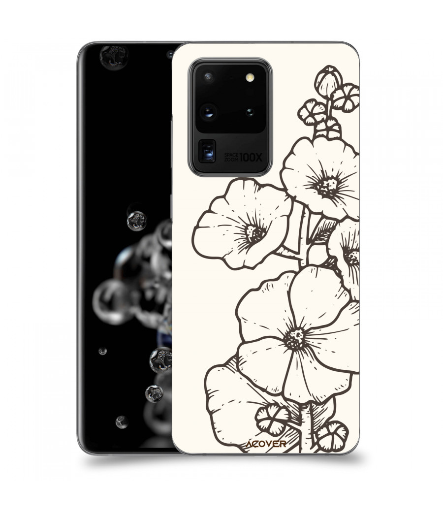 ACOVER Kryt na mobil Samsung Galaxy S20 Ultra 5G G988F s motivem Flower