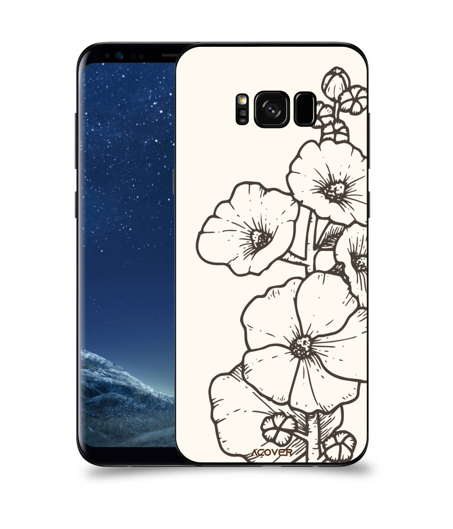 ACOVER Kryt na mobil Samsung Galaxy S8+ G955F s motivem Flower