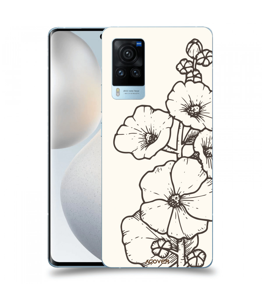 ACOVER Kryt na mobil Vivo X60 Pro 5G s motivem Flower
