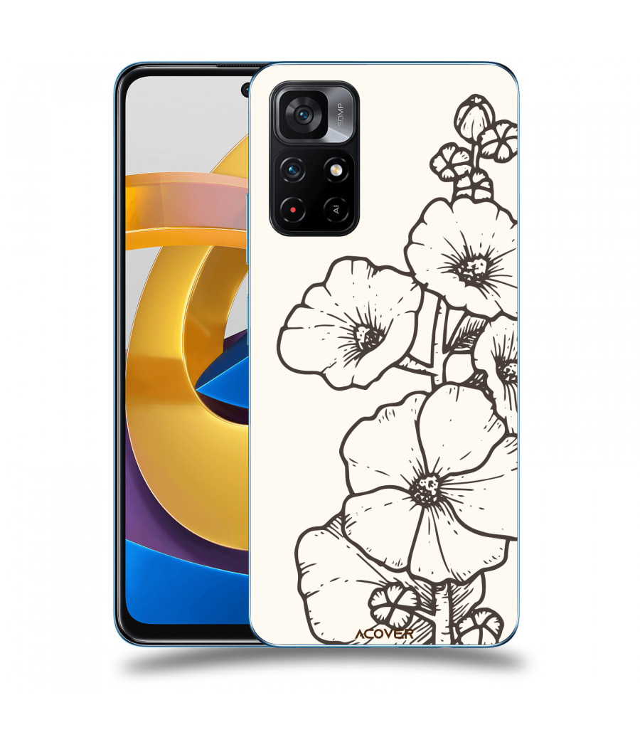 ACOVER Kryt na mobil Xiaomi Poco M4 Pro s motivem Flower
