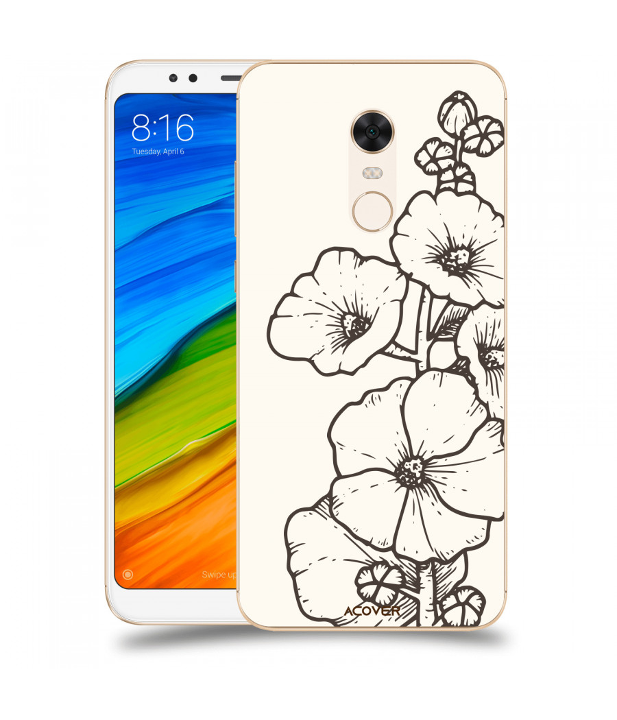 ACOVER Kryt na mobil Xiaomi Redmi 5 Plus Global s motivem Flower