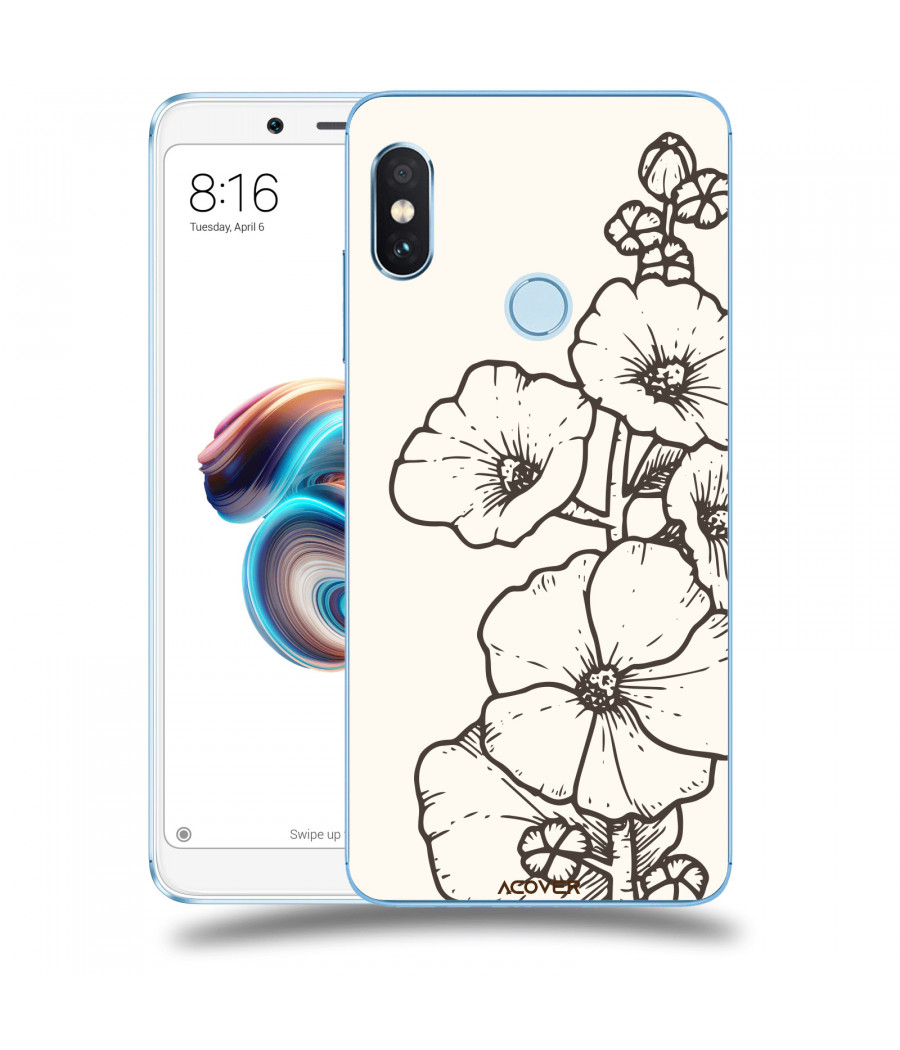 ACOVER Kryt na mobil Xiaomi Redmi Note 5 Global s motivem Flower
