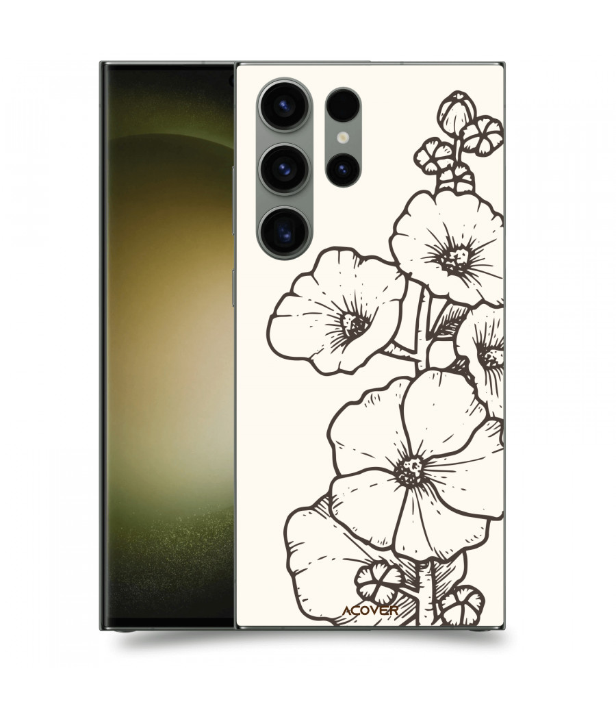 ACOVER Kryt na mobil Samsung Galaxy S23 Ultra 5G s motivem Flower