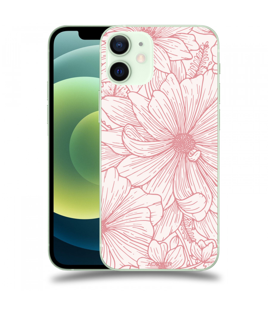 ACOVER Kryt na mobil Apple iPhone 12 mini s motivem Floral I