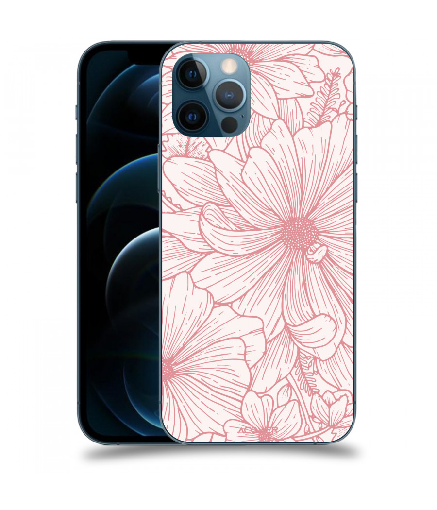 ACOVER Kryt na mobil Apple iPhone 12 Pro s motivem Floral I