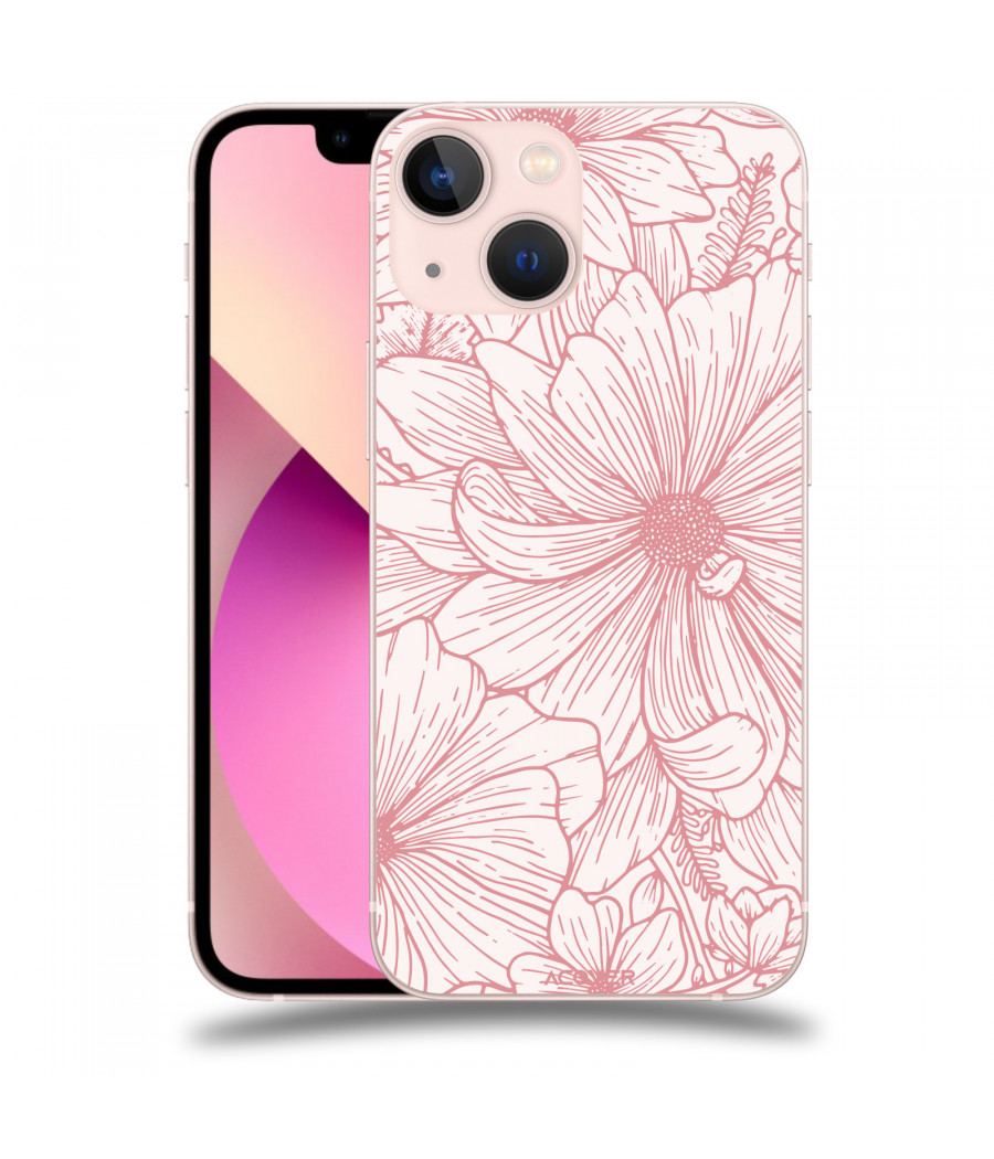 ACOVER Kryt na mobil Apple iPhone 13 mini s motivem Floral I