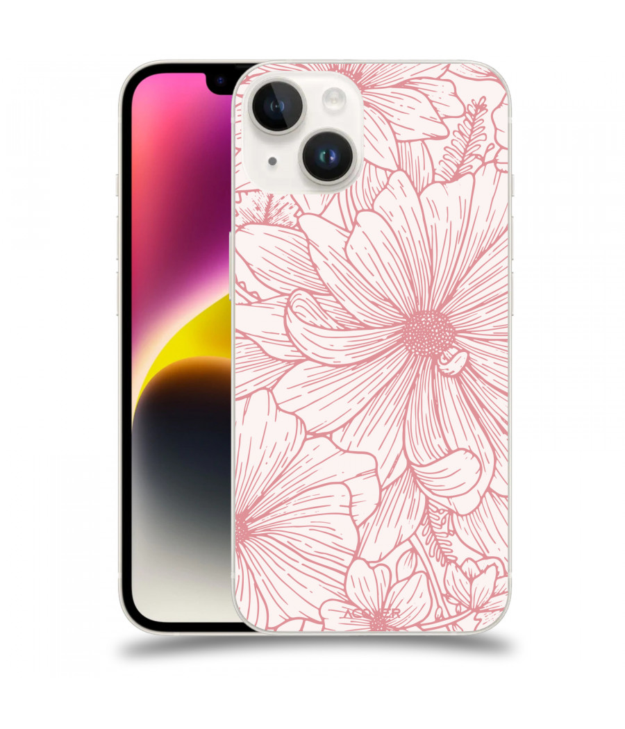ACOVER Kryt na mobil Apple iPhone 14 s motivem Floral I