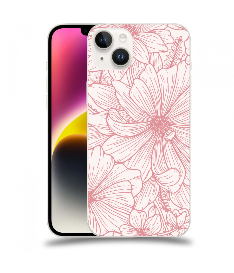 ACOVER Kryt na mobil Apple iPhone 14 Plus s motivem Floral I
