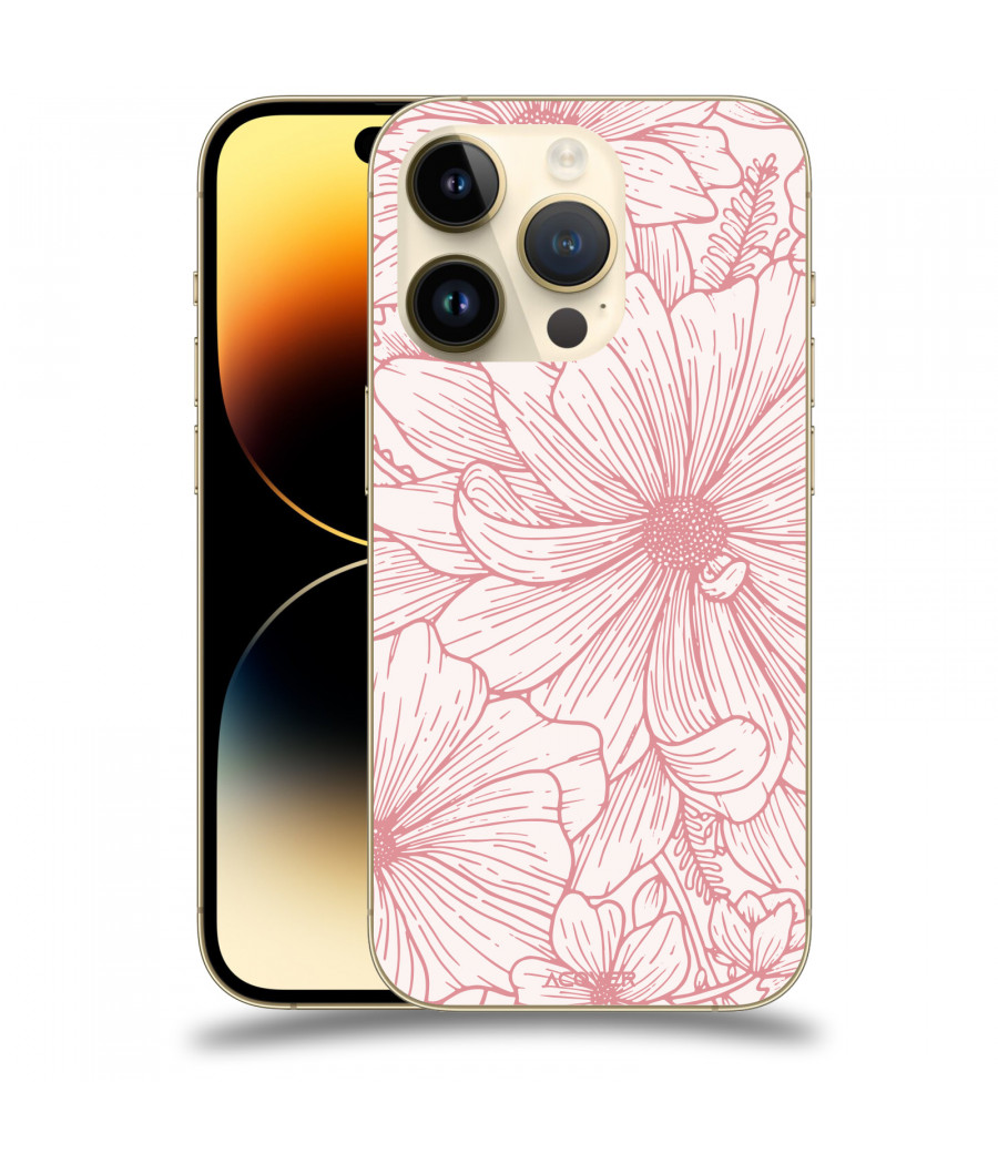 ACOVER Kryt na mobil Apple iPhone 14 Pro s motivem Floral I