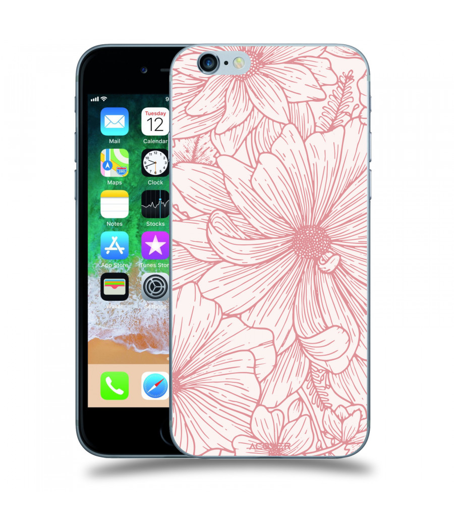ACOVER Kryt na mobil Apple iPhone 6/6S s motivem Floral I