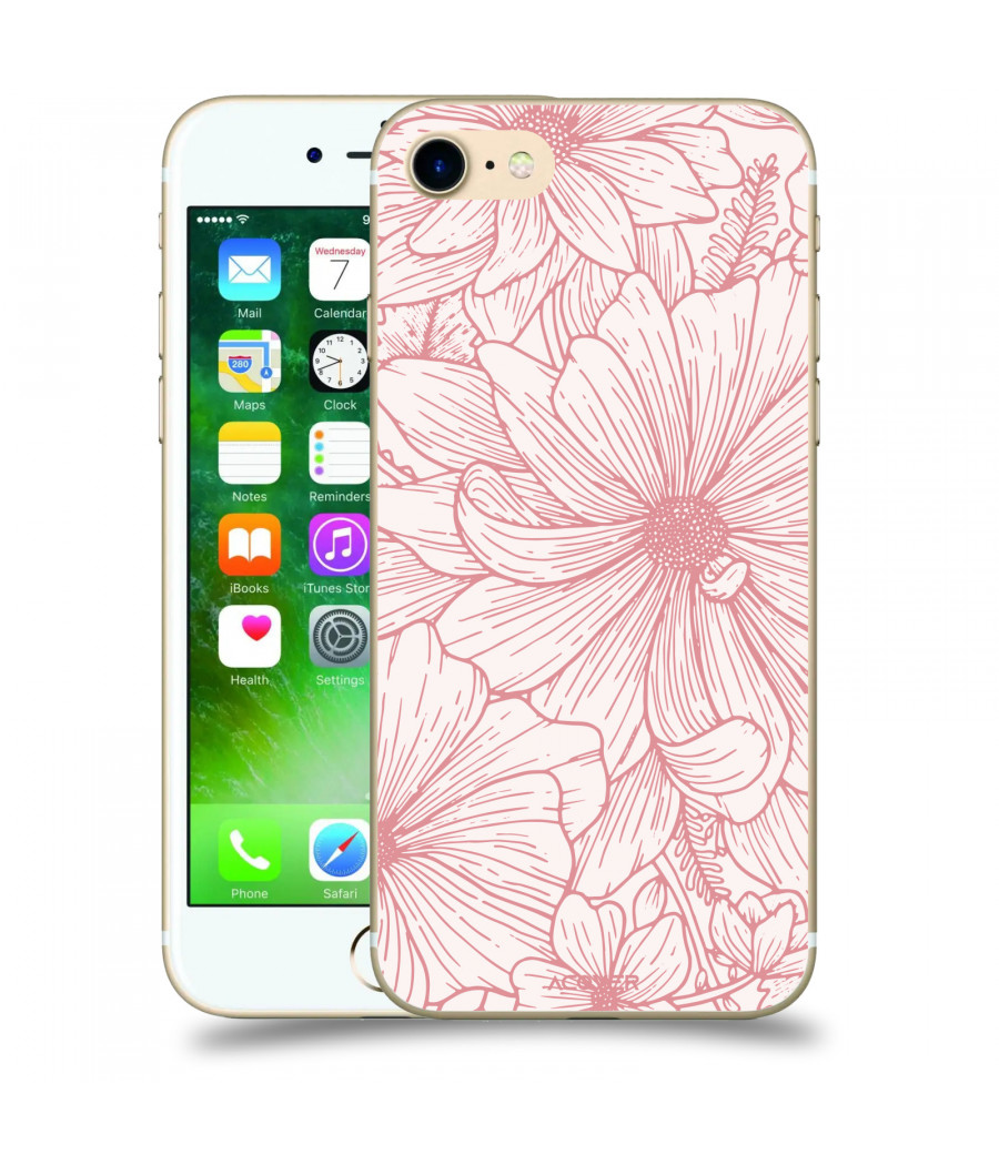 ACOVER Kryt na mobil Apple iPhone 7 s motivem Floral I