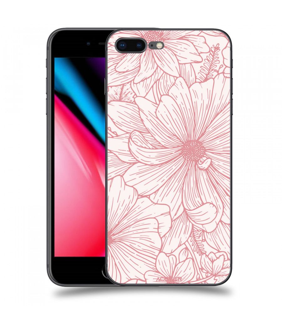 ACOVER Kryt na mobil Apple iPhone 8 Plus s motivem Floral I