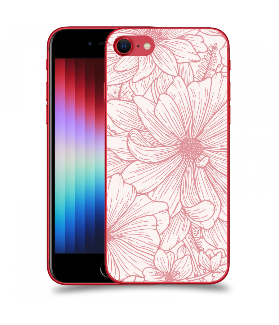 ACOVER Kryt na mobil Apple iPhone SE 2022 s motivem Floral I