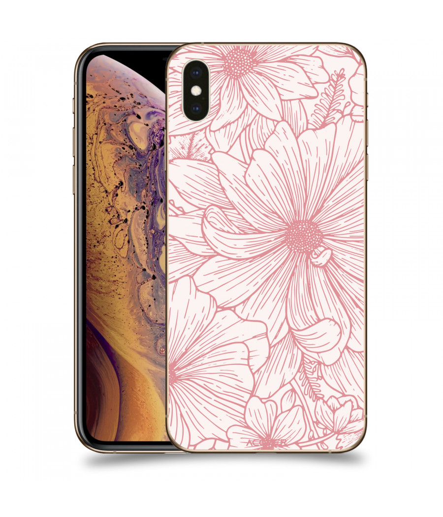 ACOVER Kryt na mobil Apple iPhone XS Max s motivem Floral I