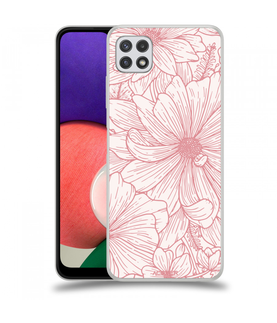 ACOVER Kryt na mobil Samsung Galaxy A22 A225F s motivem Floral I