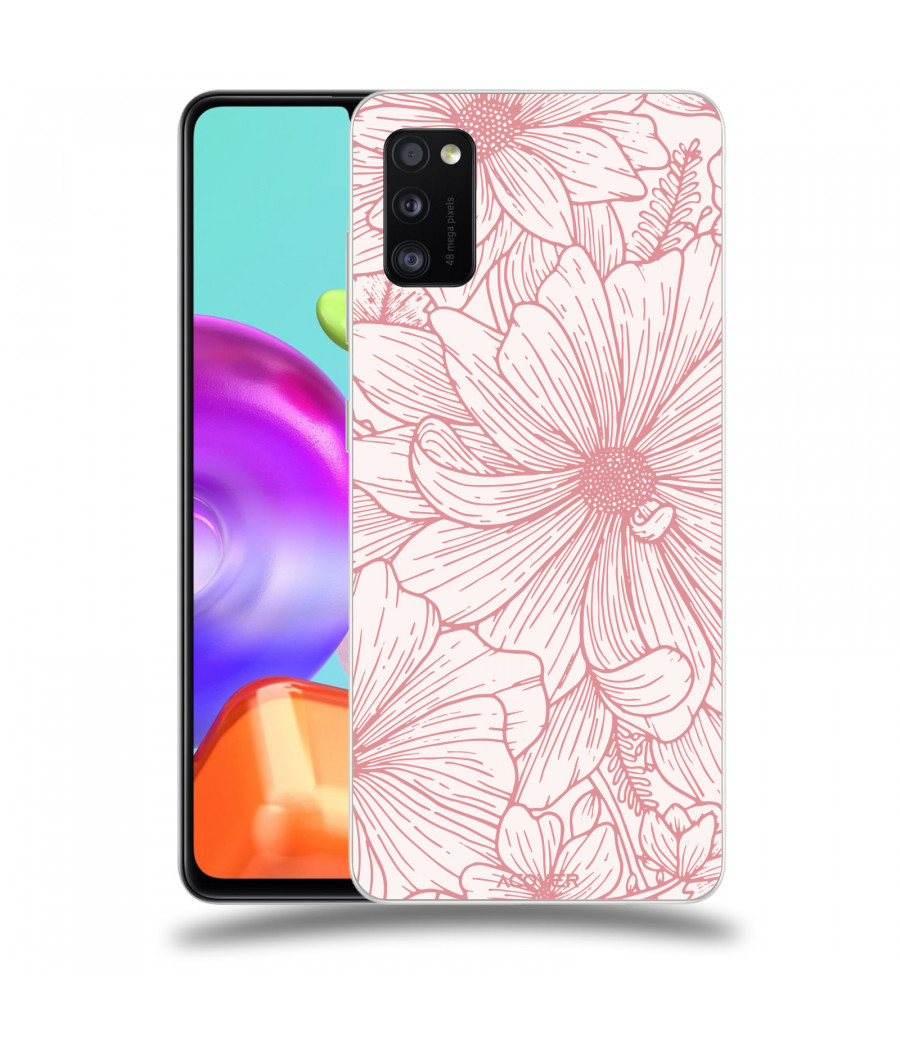 ACOVER Kryt na mobil Samsung Galaxy A41 A415F s motivem Floral I