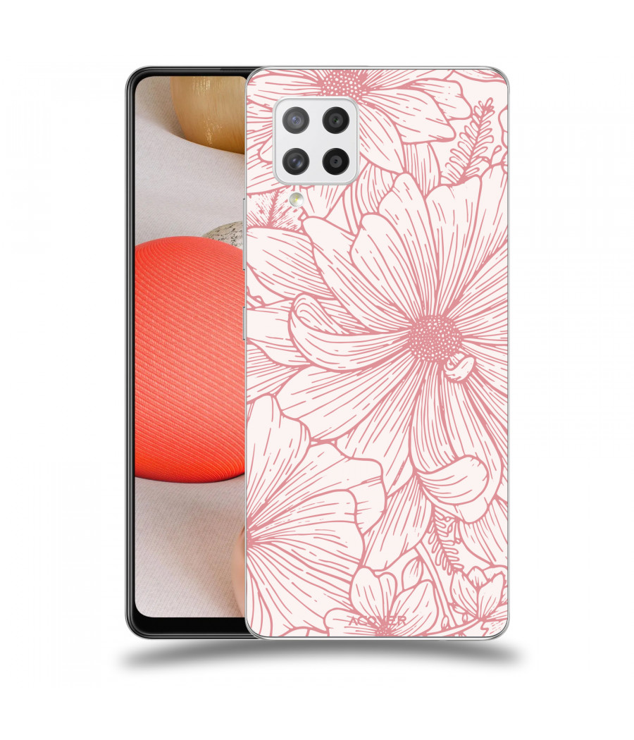 ACOVER Kryt na mobil Samsung Galaxy A42 A426B s motivem Floral I