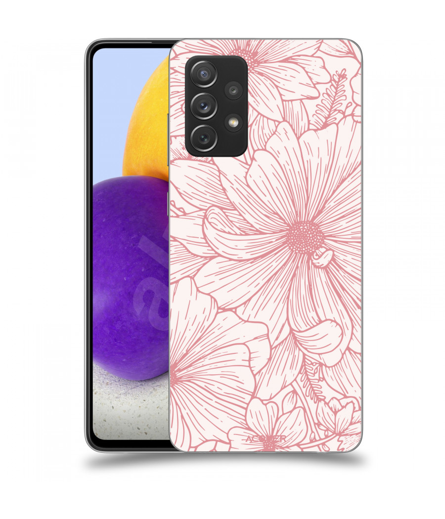 ACOVER Kryt na mobil Samsung Galaxy A72 A725F s motivem Floral I