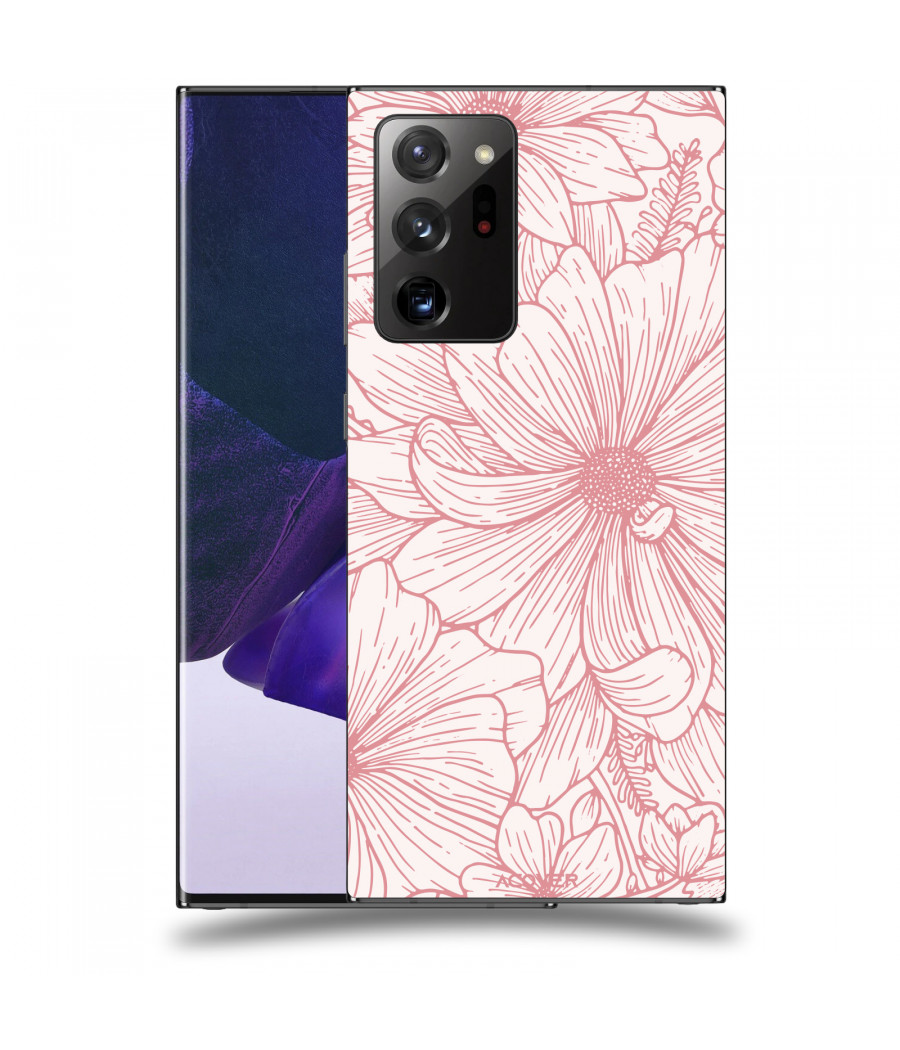 ACOVER Kryt na mobil Samsung Galaxy Note 20 Ultra s motivem Floral I