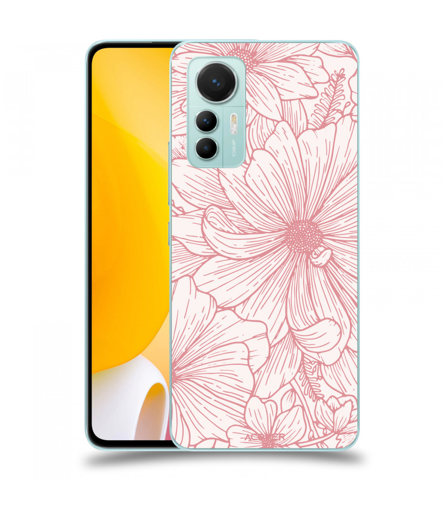 ACOVER Kryt na mobil Xiaomi 12 Lite s motivem Floral I