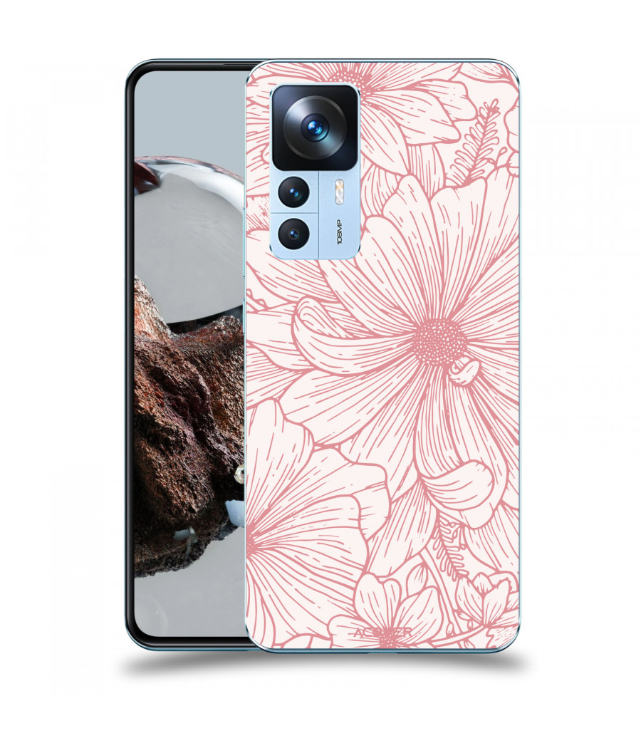 ACOVER Kryt na mobil Xiaomi 12T s motivem Floral I