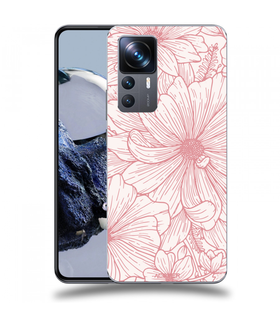 ACOVER Kryt na mobil Xiaomi 12T Pro s motivem Floral I
