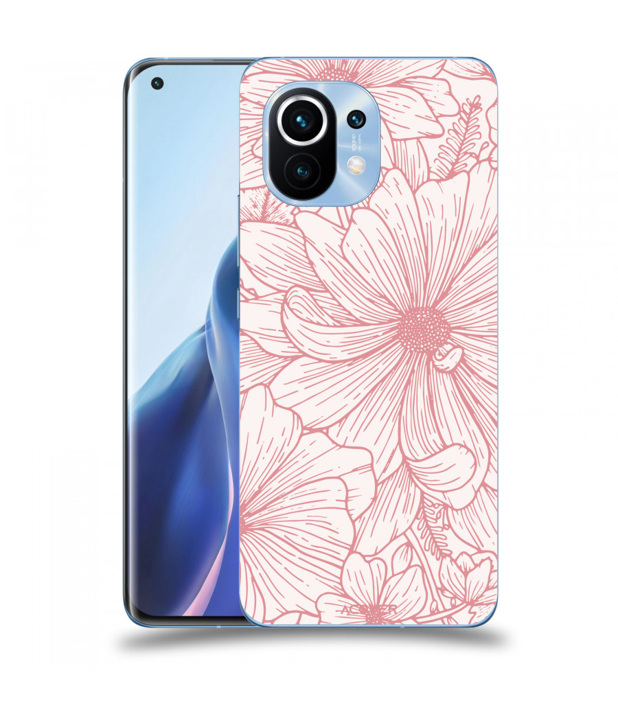 ACOVER Kryt na mobil Xiaomi Mi 11 s motivem Floral I