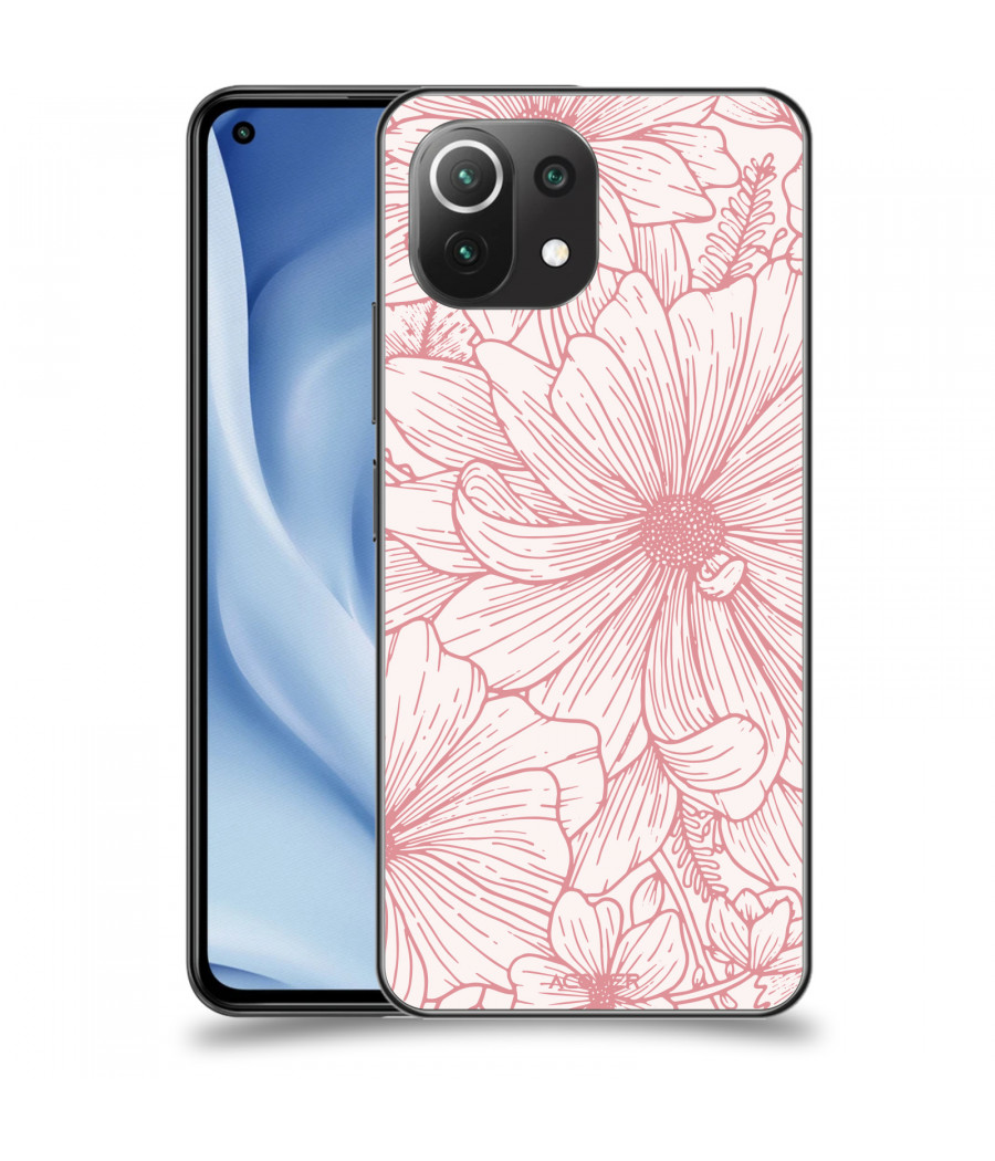 ACOVER Kryt na mobil Xiaomi Mi 11 Lite s motivem Floral I