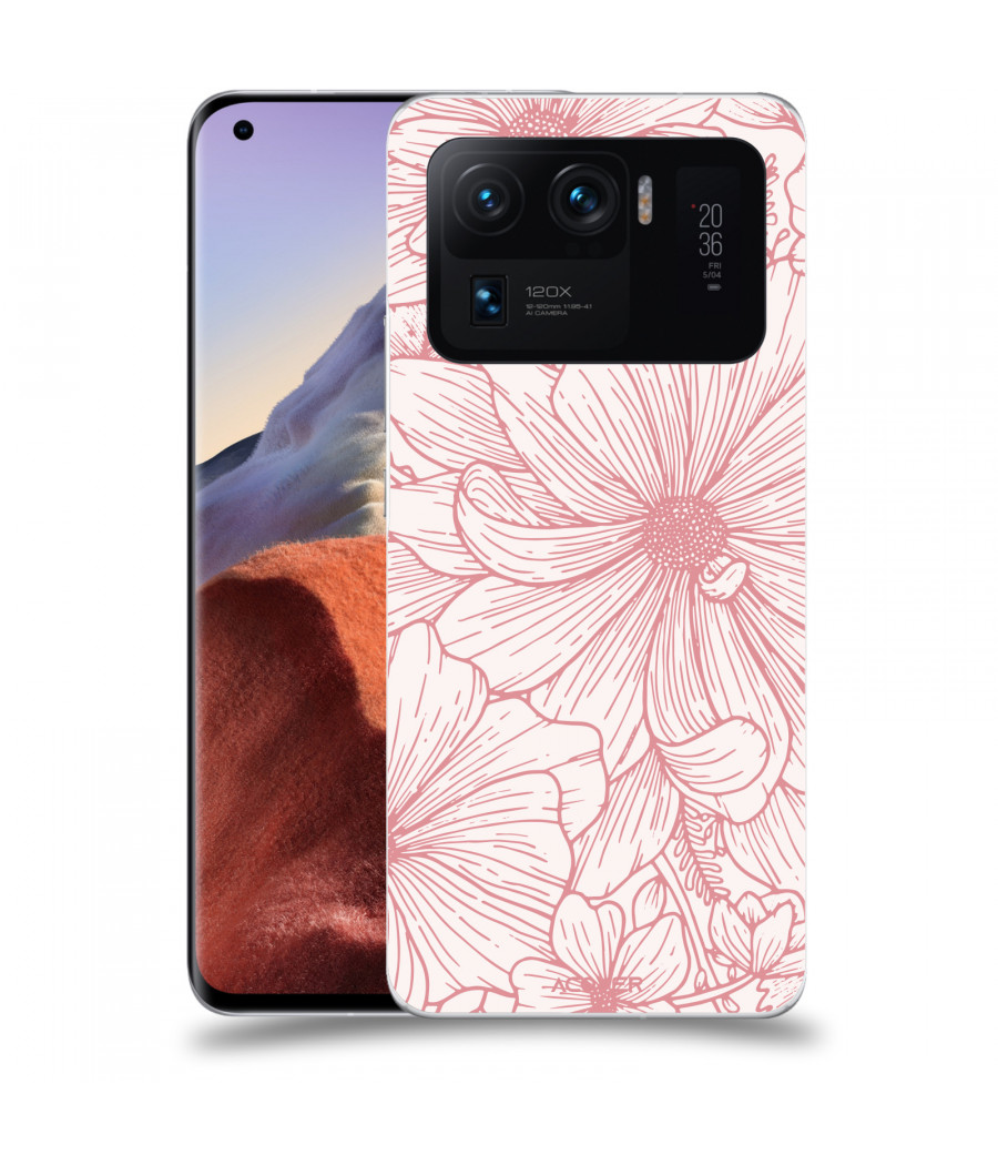 ACOVER Kryt na mobil Xiaomi Mi 11 Ultra s motivem Floral I