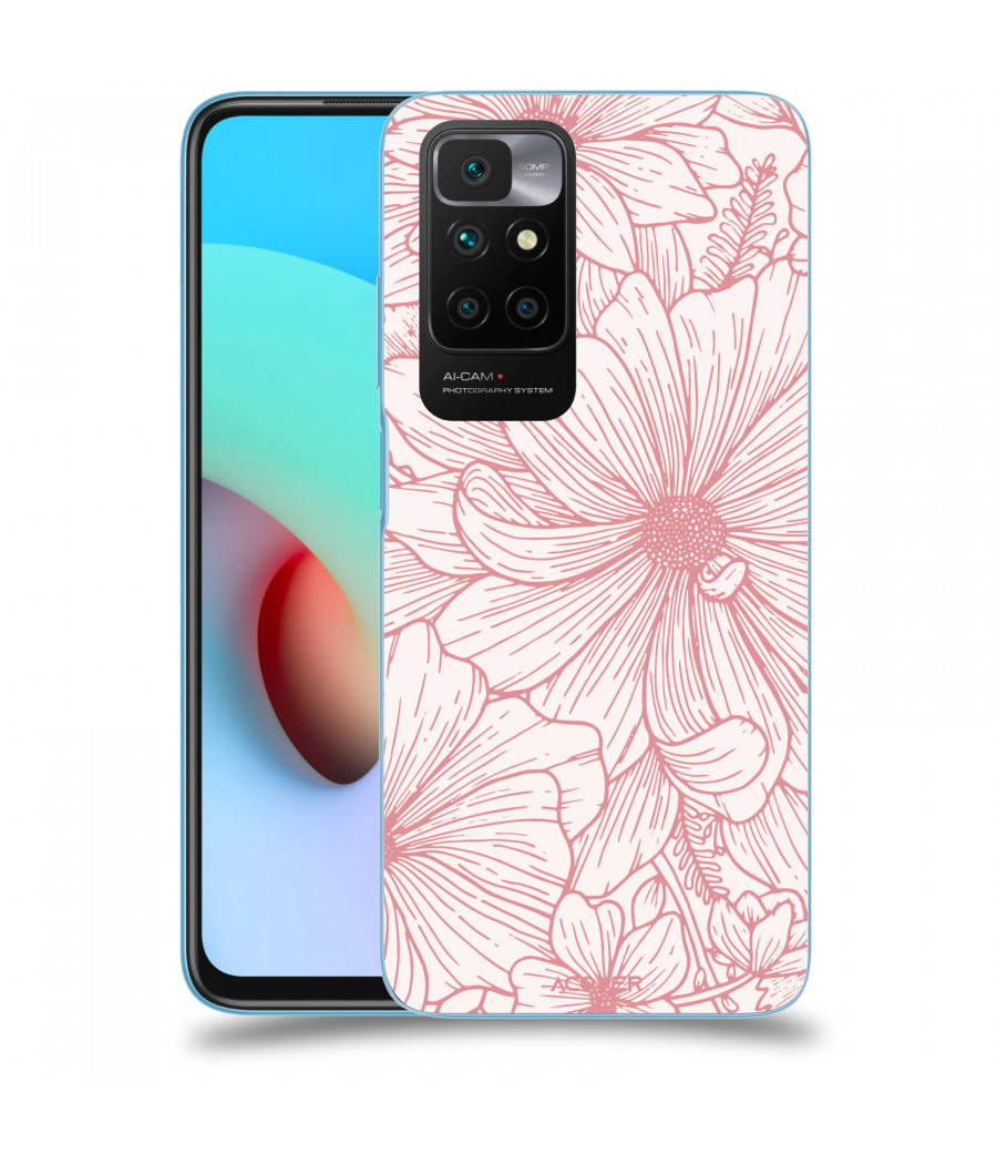 ACOVER Kryt na mobil Xiaomi Redmi 10 (2022) s motivem Floral I